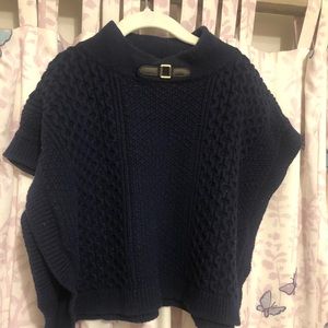 Girls poncho sweater